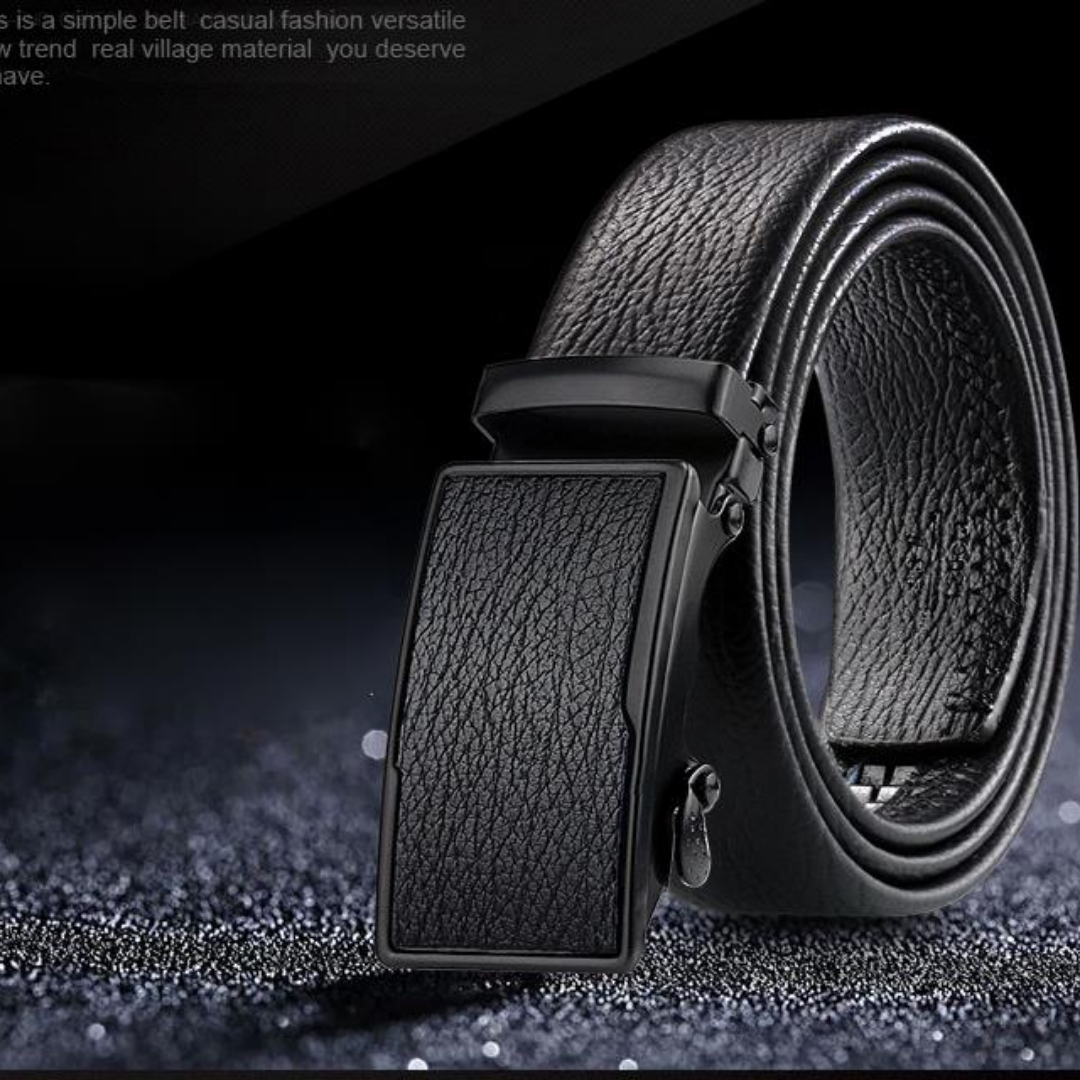 New Bark Grain Men's Belt Automatic Buckle Scratch Resistant Leisure Accessories for Young and Middle-aged, Black
New Bark Grain Men's Belt Automatic Buckle Scratch Resistant Leisure Accessories for Young and Middle-aged, Black