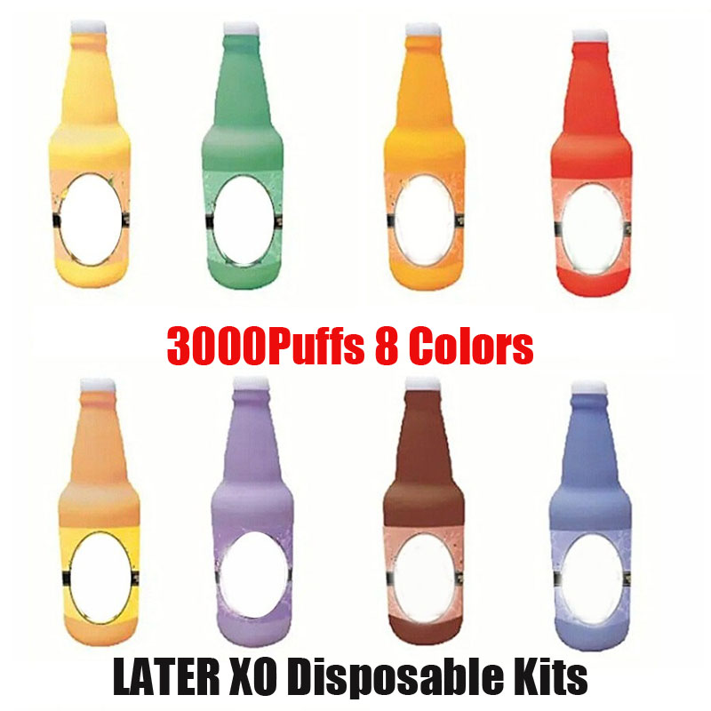 100% Original LATER XO Disposable E-cigarettes Device Kit 3000 Puffs 1100mAh Battery 8ml Prefilled Cartridge Pod Vape Pen VS Bar Plus
100% Original LATER XO Disposable E-cigarettes Device Kit 3000 Puffs 1100mAh Battery 8ml Prefilled Cartridge Pod Vape Pen VS Bar Plus