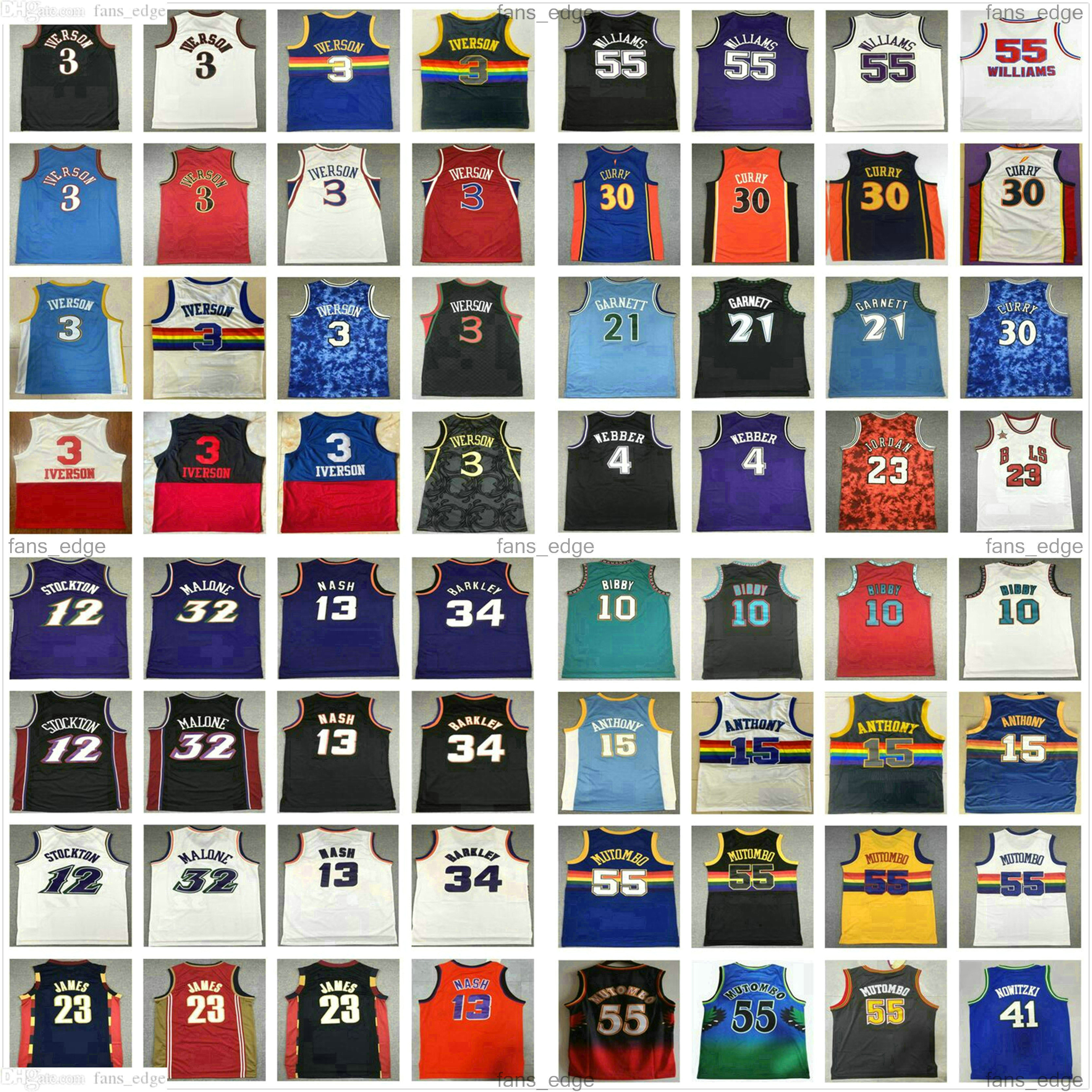 Allen 3 Iverson Basketball Jerseys 21 Kevin Stephen 30 Garnett Curry John 12 Stockton Karl 32 Malone Steve 13 Nash Charles 34 Barkley Jason 55 Williams Chris 4 Webber, Tell us which one
Allen 3 Iverson Basketball Jerseys 21 Kevin Stephen 30 Garnett Curry John 12 Stockton Karl 32 Malone Steve 13 Nash Charles 34 Barkley Jason 55 Williams Chris 4 Webber, Tell us which one