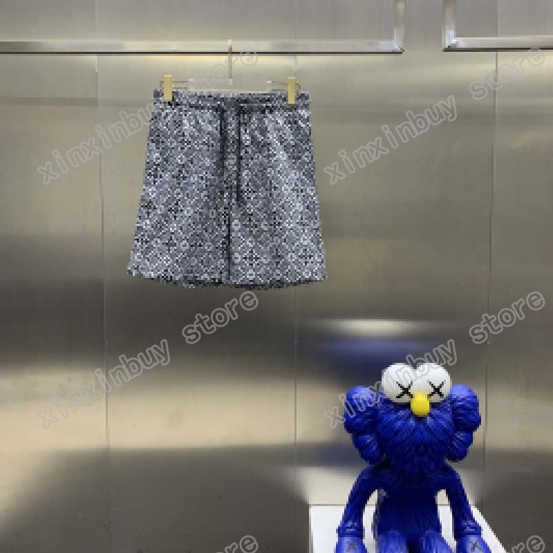 21ss Mens designer Beach short pants Spring summer Men Polyester Pant Double letter Casual letters Trousers black 05
21ss Mens designer Beach short pants Spring summer Men Polyester Pant Double letter Casual letters Trousers black 05