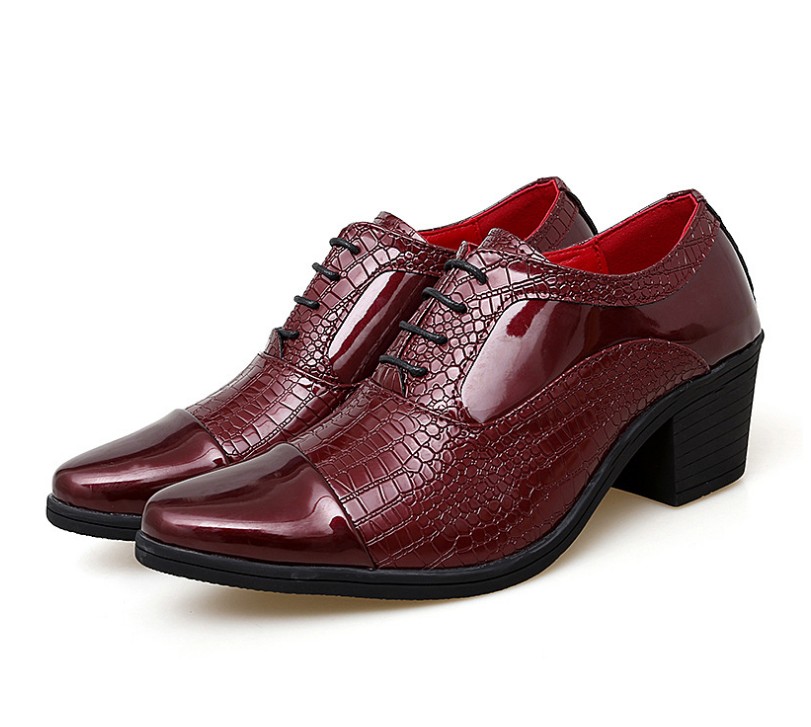 Men Genuine Wingtip Leather Platform Oxford Shoes Pointed Toe Lace-Up Oxfords Dress Brogues Wedding Shoe, Black
Men Genuine Wingtip Leather Platform Oxford Shoes Pointed Toe Lace-Up Oxfords Dress Brogues Wedding Shoe, Black