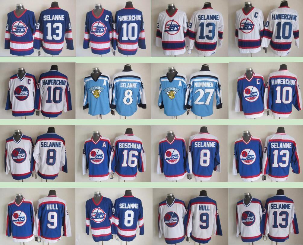 Winnipeg Jets Winter Classic Men Jersey #27 Teppo Numminen 9 Bobby Hull 13 Teemu Selanne 16 Laurie Boschman Ice Hockey 8 SELANNE Jerseys, Black;red
Winnipeg Jets Winter Classic Men Jersey #27 Teppo Numminen 9 Bobby Hull 13 Teemu Selanne 16 Laurie Boschman Ice Hockey 8 SELANNE Jerseys, Black;red