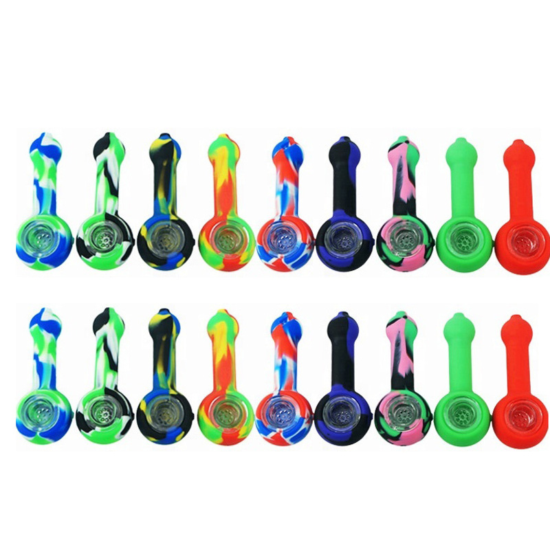 Sample Silicone Water Pipe Bong 4.33 Inch Hand Smoking Pipes With Cap Bowl Herb Cigarette Holder
Sample Silicone Water Pipe Bong 4.33 Inch Hand Smoking Pipes With Cap Bowl Herb Cigarette Holder