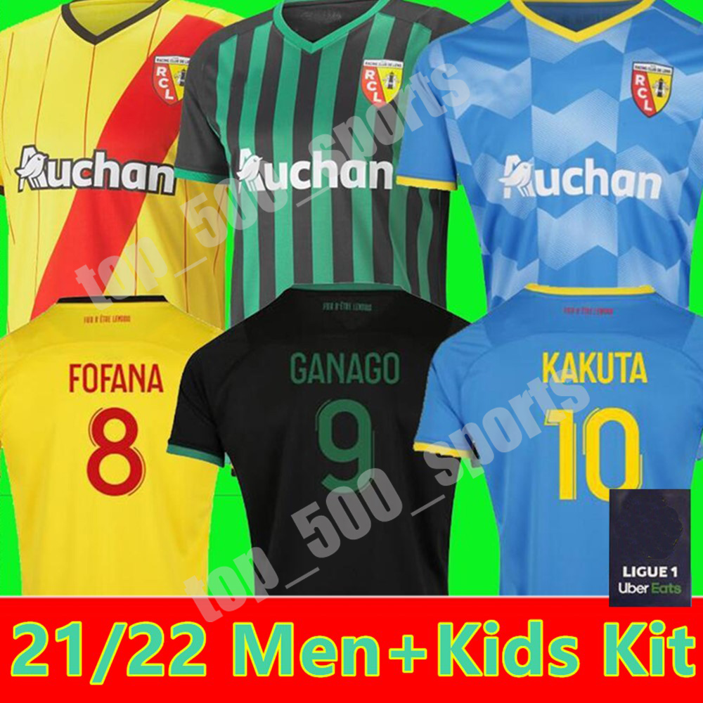 RC Lens 21 22 third soccer jerseys KAKUTA GANAGO SOTOCA FOFANA Clauss GRADIT FORTES BANZA CAHUZAC DOUCOURE 2021 2022 3rd Football Shirts men, Black;yellow
RC Lens 21 22 third soccer jerseys KAKUTA GANAGO SOTOCA FOFANA Clauss GRADIT FORTES BANZA CAHUZAC DOUCOURE 2021 2022 3rd Football Shirts men, Black;yellow