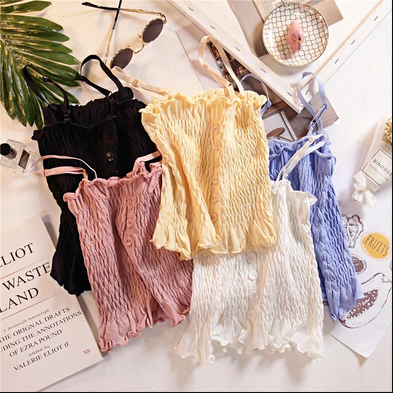Women Tank Knitting Ruffles Buttons Cropped Tanks Tops Girls Knitted Sweet Chic Camisole crop Top With Adjustable Spaghetti Straps, White
Women Tank Knitting Ruffles Buttons Cropped Tanks Tops Girls Knitted Sweet Chic Camisole crop Top With Adjustable Spaghetti Straps, White