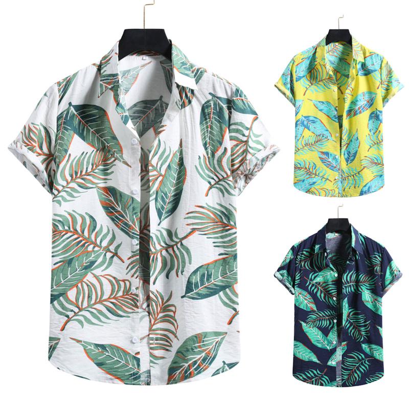 Men's Casual Shirts Shirt T-shirt For ManCottonShort SleeveOutdoorLoose Short Hawaiian, White;black
Men's Casual Shirts Shirt T-shirt For ManCottonShort SleeveOutdoorLoose Short Hawaiian, White;black
