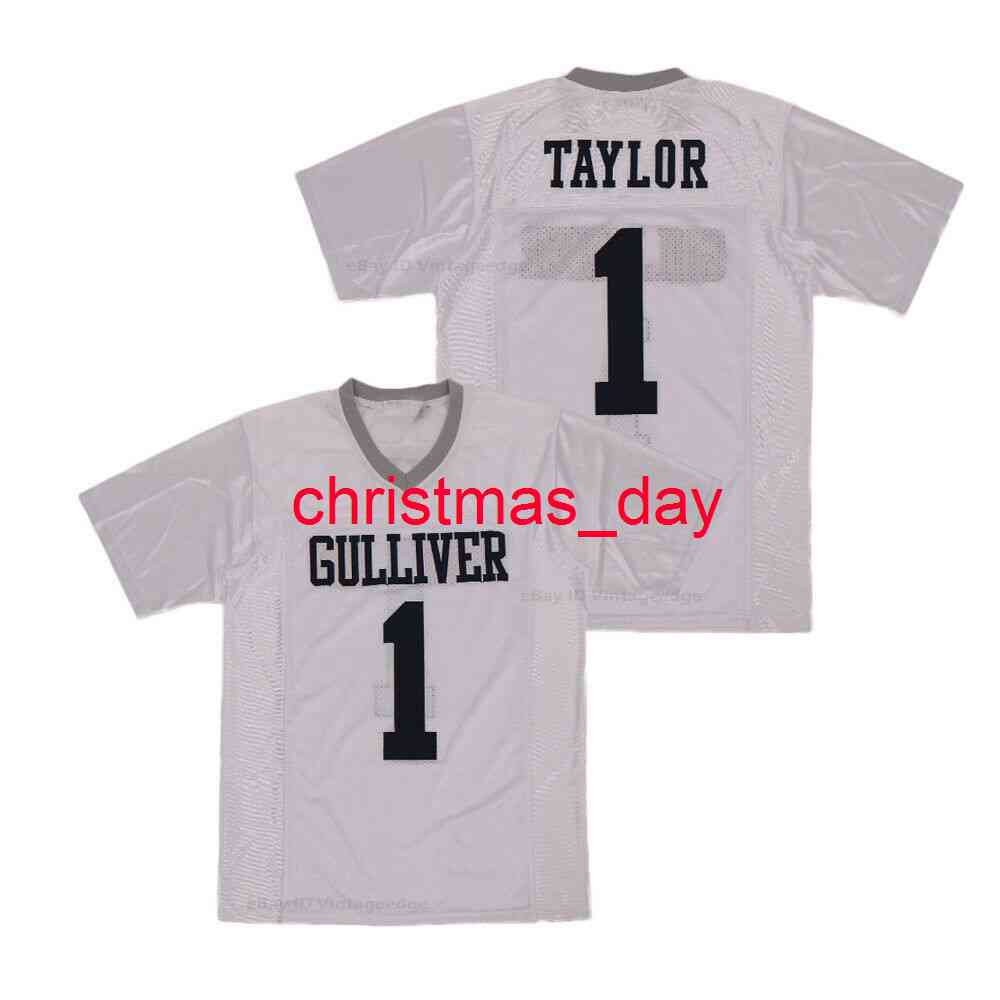 Stitched custom Throwback Sean Taylor #1 High School Football Jerseys Gulliver White Blue Sewn Men Women Youth Jersey XS-6XL, Black
Stitched custom Throwback Sean Taylor #1 High School Football Jerseys Gulliver White Blue Sewn Men Women Youth Jersey XS-6XL, Black