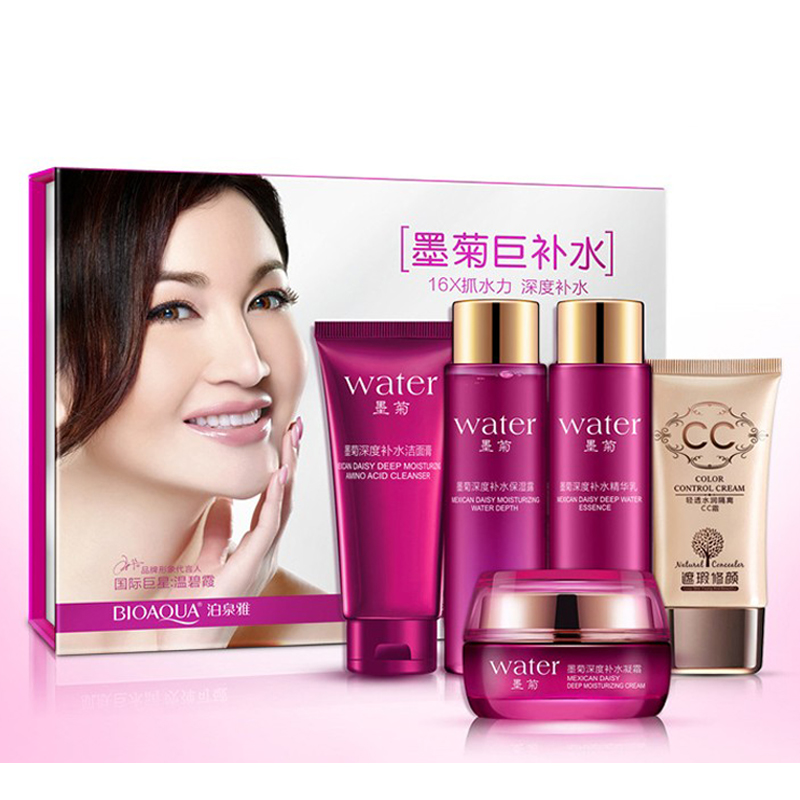 Moisturizing Face Cream Vitamin C Serum Essence Facial Cleanser Moisturizer BB Cream Face Care Set
Moisturizing Face Cream Vitamin C Serum Essence Facial Cleanser Moisturizer BB Cream Face Care Set