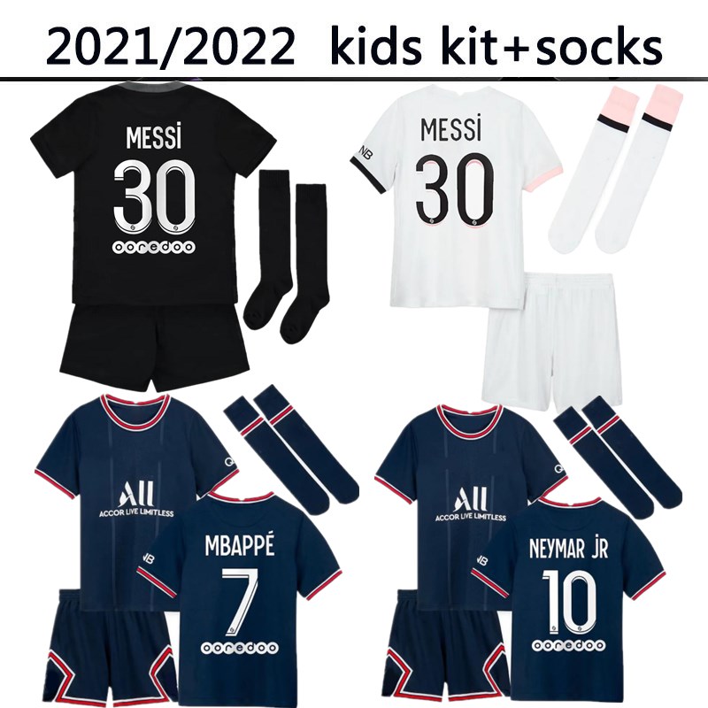 21 22 home away third soccer jersey MBAPPE VERRATTI Messi kids kit and socks child 2021 2022 NEYMAR Hero Future DI MARIA KEAN football shirts ets uniforms
21 22 home away third soccer jersey MBAPPE VERRATTI Messi kids kit and socks child 2021 2022 NEYMAR Hero Future DI MARIA KEAN football shirts ets uniforms