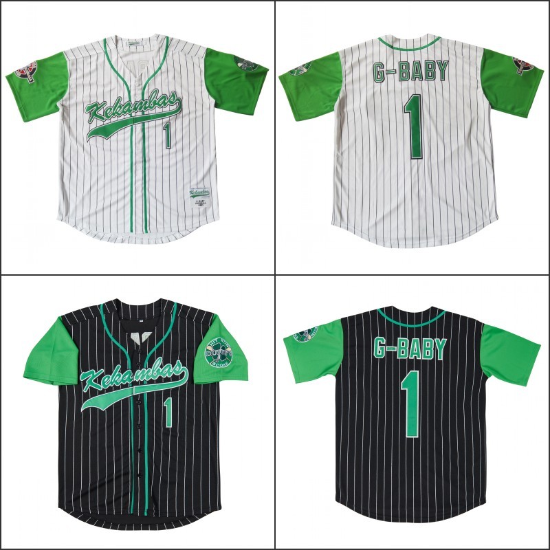 Mens DeWayne Warren Jarius 'G-Baby' Jerseys Evans 1 Kekambas Hardball Movie Baseball Jersey Includes ARCHA Patch Stitched, Blue;black
Mens DeWayne Warren Jarius 'G-Baby' Jerseys Evans 1 Kekambas Hardball Movie Baseball Jersey Includes ARCHA Patch Stitched, Blue;black