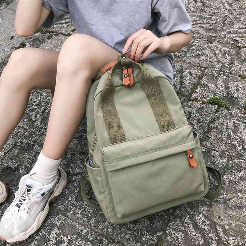 fashion backpack women casual canvas portable teenagers female school bag travel mochilas
fashion backpack women casual canvas portable teenagers female school bag travel mochilas