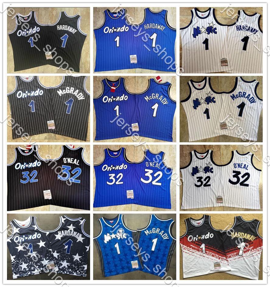 Throwback Mitchell & Ness Penny 1 Tracy Shaquille McGrady Hardaway O Neal shirts Classics Authentic basketball Jerseys, Black;red
Throwback Mitchell & Ness Penny 1 Tracy Shaquille McGrady Hardaway O Neal shirts Classics Authentic basketball Jerseys, Black;red