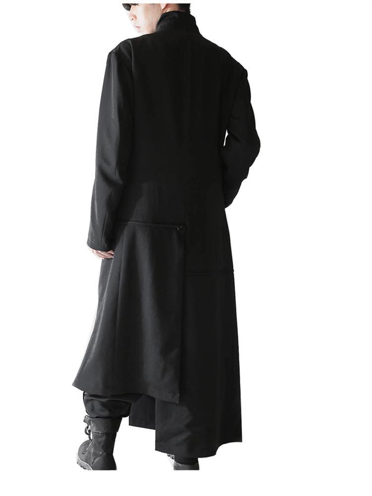 Men' Trench Coats Super Loose Plus-size Fashion Zipper Detachable Design Two Gaba Coat, Black
Men' Trench Coats Super Loose Plus-size Fashion Zipper Detachable Design Two Gaba Coat, Black