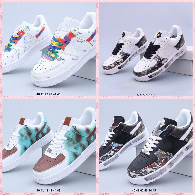 2021 30 new colors One 1 Dunk Running shoes for men women Black White Pink Men Sneakers Ones High AF1 07 Low Cut Wheat Brown Sports Trainers
2021 30 new colors One 1 Dunk Running shoes for men women Black White Pink Men Sneakers Ones High AF1 07 Low Cut Wheat Brown Sports Trainers