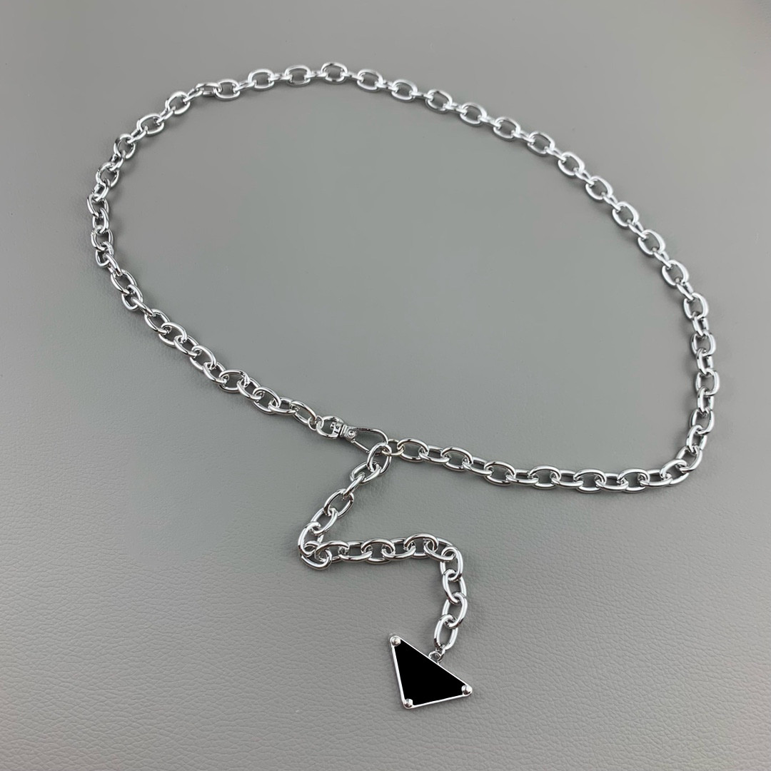 Womens Designer Waist Chain Belt Luxury Brand Laides Dress Accessories Waistband Classic Triangle Silver Link Girdle Belts Necklace For Men, Free
Womens Designer Waist Chain Belt Luxury Brand Laides Dress Accessories Waistband Classic Triangle Silver Link Girdle Belts Necklace For Men, Free