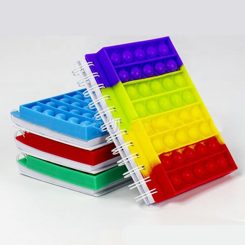 Decompression Toy Fidget Notebook Gifts for Kids Finger Bubble Silicone Cover Notebooks Christmas Toys WQ2625453
Decompression Toy Fidget Notebook Gifts for Kids Finger Bubble Silicone Cover Notebooks Christmas Toys WQ2625453