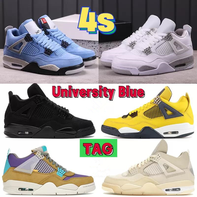 2021 Top 4 4s Shoes University Blue white oreo shimmer black cat SP desert moss metallic purple bred men women Trainers sneakers, 33
2021 Top 4 4s Shoes University Blue white oreo shimmer black cat SP desert moss metallic purple bred men women Trainers sneakers, 33