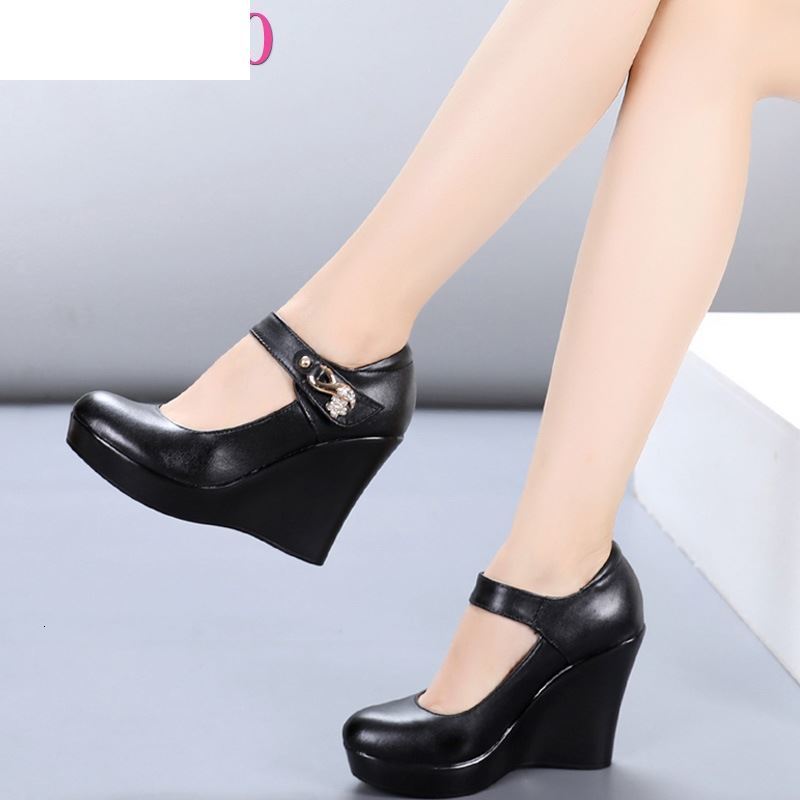 Sandals 2021 Spring Autumn Genuine Leather Women's Fashion High Heels Pumps Wedges Black Color Female Platform Shoes Large size KY, 198 heels 8 cm
Sandals 2021 Spring Autumn Genuine Leather Women's Fashion High Heels Pumps Wedges Black Color Female Platform Shoes Large size KY, 198 heels 8 cm