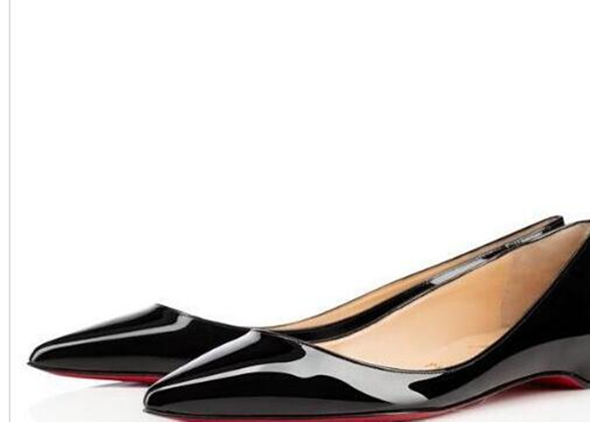 Designer-Party Dress Red Bottom Sexy Pantent Leather Ballet Sexy Pointed Toe Flat Comfortable Women Slip On Casual Shoes Size 34-42, Black
Designer-Party Dress Red Bottom Sexy Pantent Leather Ballet Sexy Pointed Toe Flat Comfortable Women Slip On Casual Shoes Size 34-42, Black