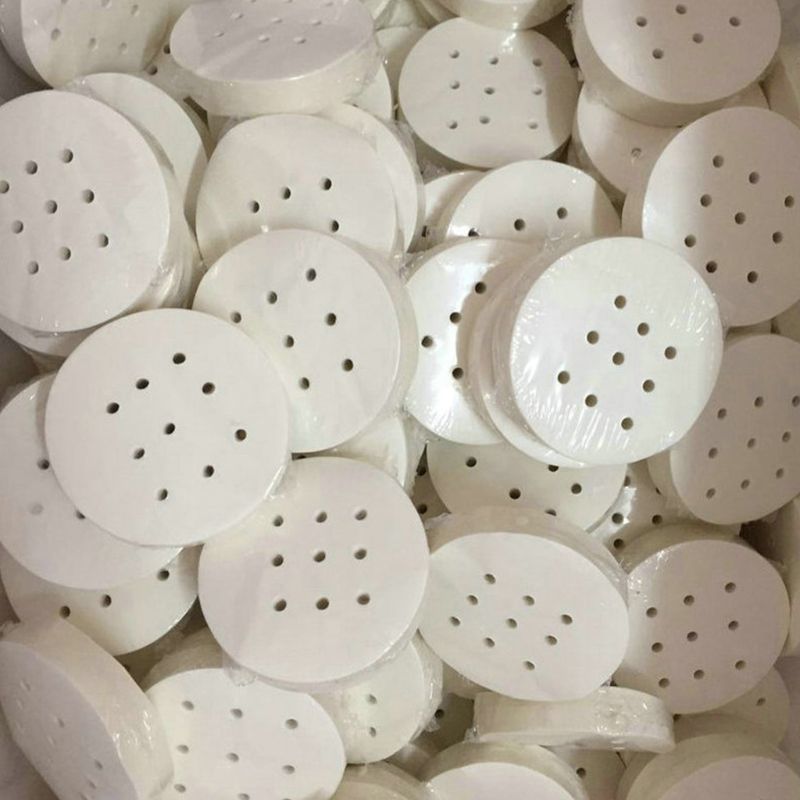 100 Stacks/Bag 100 Stacks/Bag 7.5/9 Centimeter Air Friteuse Stoomboot Liners Premium perforated wood pulp Papers Non-stick stupid Mand Mat