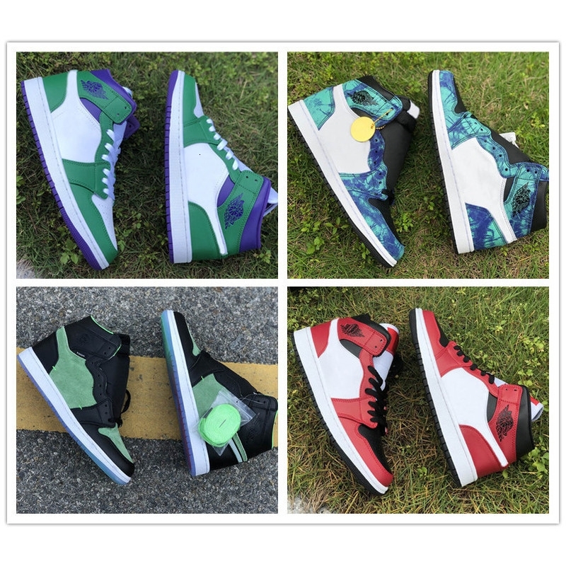 1 High OG WMNS Tie-Dye Men Women Basketball Shoes good quality 1s Rage Green Purple Athletic Sneakers Trainer with
1 High OG WMNS Tie-Dye Men Women Basketball Shoes good quality 1s Rage Green Purple Athletic Sneakers Trainer with