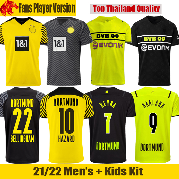 21 22 Dortmund soccer jerseys Borussia HAALAND 2021 2022 Fans Player Version REUS REYNA BELLINGHAM football shirt HUMMELS BRANDT MALEN Men J, Black;yellow
21 22 Dortmund soccer jerseys Borussia HAALAND 2021 2022 Fans Player Version REUS REYNA BELLINGHAM football shirt HUMMELS BRANDT MALEN Men J, Black;yellow