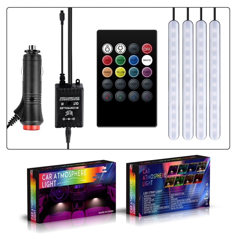 New sole voice controlled atmosphere LED decorative strip car colorful music rhythm lamp
New sole voice controlled atmosphere LED decorative strip car colorful music rhythm lamp