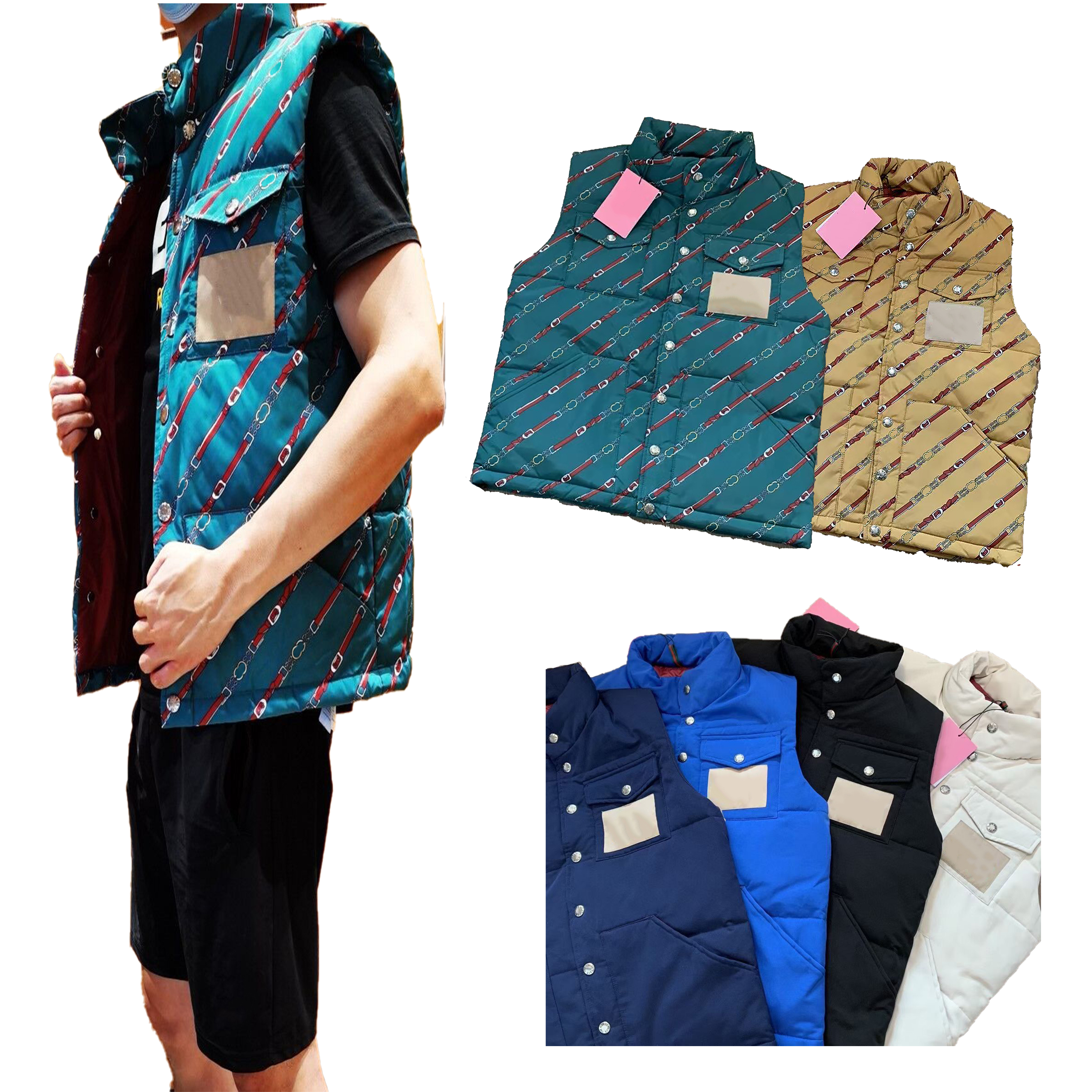 Famous Men Down Vest Mans Women Autumn Winter Button Downs Coat Designer Luxury Casual Vests Stylist Multicolor Couples Warm Clothes Size S-XXL, Extra not product
Famous Men Down Vest Mans Women Autumn Winter Button Downs Coat Designer Luxury Casual Vests Stylist Multicolor Couples Warm Clothes Size S-XXL, Extra not product