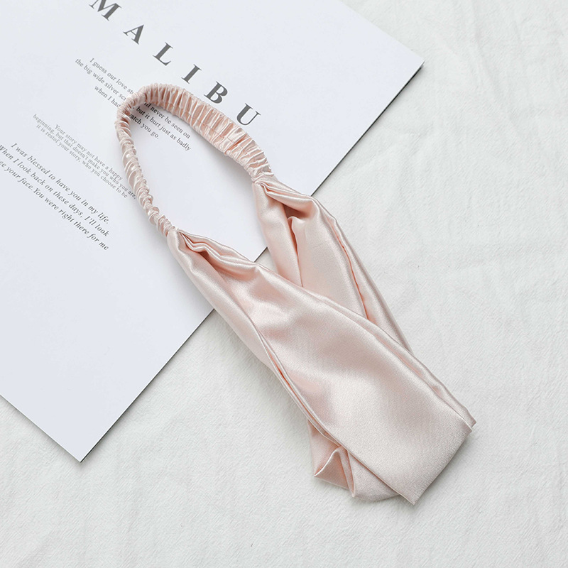 Vintage Velvet Tie dye Hairband For Women Padded Plead Scrunchies Headband Headwear Ladies Hair Accessories 9 colors