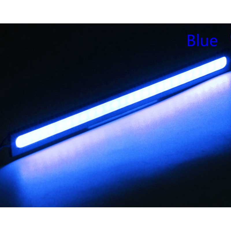 1pc COB LED Car Lamp External Lights Auto Waterproof Car Styling Daytime Driving Fog Lamps Vehicle Running Light Gadgets