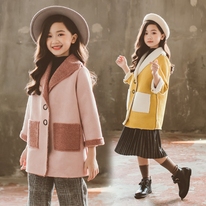 3-10Yrs Winter Autumn Baby Girls Coat Warm Children Fleece Jacket For Girls Long Outerwear Thick Girls Christmas Jacket Clothes, Yellow
3-10Yrs Winter Autumn Baby Girls Coat Warm Children Fleece Jacket For Girls Long Outerwear Thick Girls Christmas Jacket Clothes, Yellow