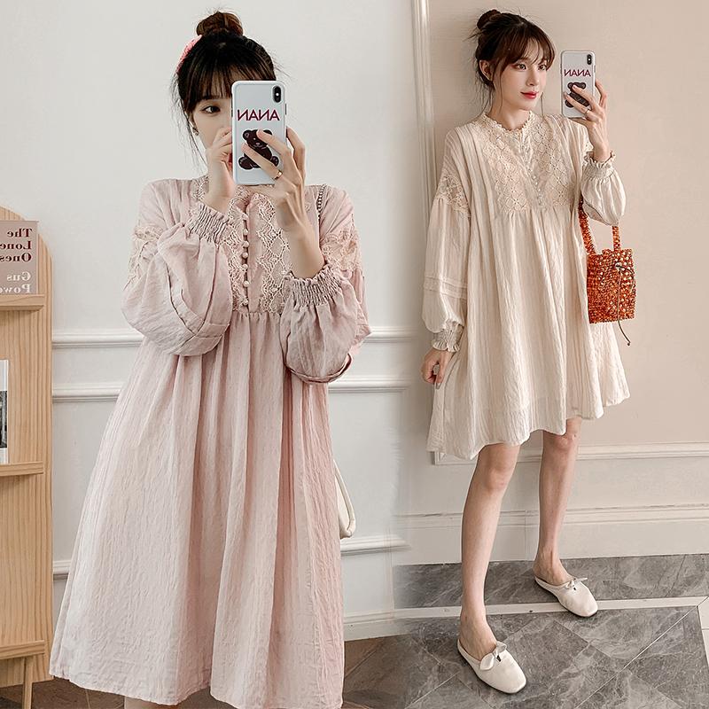 Maternity Dresses 3536# Dress Fashion Cotton Plain Color Long Sleeves Loose Plus Size Midi Pregnant Women Mom Pregnancy Clothes, Pink
Maternity Dresses 3536# Dress Fashion Cotton Plain Color Long Sleeves Loose Plus Size Midi Pregnant Women Mom Pregnancy Clothes, Pink