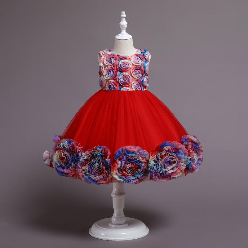 Girl's Dresses Ceremony Princess Flower Girl Dress Tutu Wedding Birthday Party Kids For Children Costume Teen Prom Clothing 8 10Y, Red;yellow
Girl's Dresses Ceremony Princess Flower Girl Dress Tutu Wedding Birthday Party Kids For Children Costume Teen Prom Clothing 8 10Y, Red;yellow