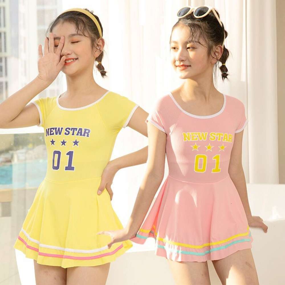 Children's suit Korean children's fashion leisure student sportswear one piece swimsuit, Black
Children's suit Korean children's fashion leisure student sportswear one piece swimsuit, Black