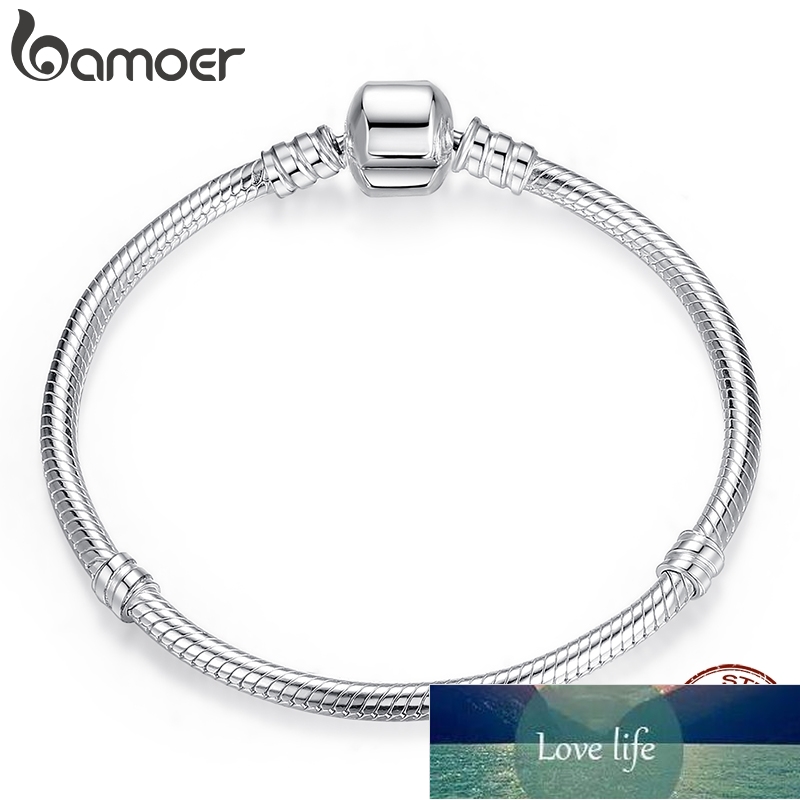 BAMOER TOP SALE Authentic 100% 925 Sterling Silver Snake Chain Bangle & Bracelet for Women Luxury Jewelry 17-22CM PAS902 Factory price expert design Quality Latest
BAMOER TOP SALE Authentic 100% 925 Sterling Silver Snake Chain Bangle & Bracelet for Women Luxury Jewelry 17-22CM PAS902 Factory price expert design Quality Latest