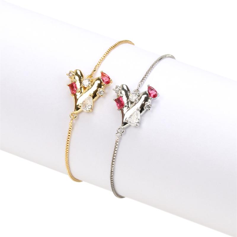 Charm Bracelets EYIKA Trendy Inlaid Ruby Crystal Zircon Love Heart Resizable Bracelet For Women Girls Elegant Wedding Party Jewelry Accessor
Charm Bracelets EYIKA Trendy Inlaid Ruby Crystal Zircon Love Heart Resizable Bracelet For Women Girls Elegant Wedding Party Jewelry Accessor