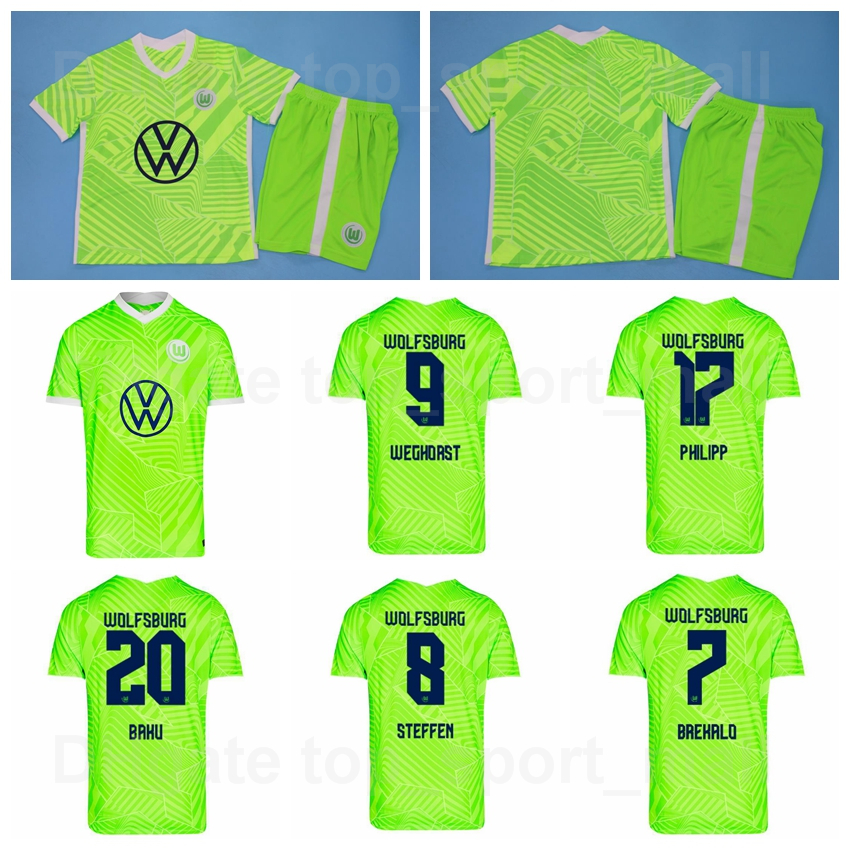 2021 2022 Soccer VfL Wolfsburg 7 Josip Brekalo Jersey Set 20 Bote Baku 9 Wout Weghorst 25 John Brooks 17 Maximilian Philipp 8 Renato Steffen, Black
2021 2022 Soccer VfL Wolfsburg 7 Josip Brekalo Jersey Set 20 Bote Baku 9 Wout Weghorst 25 John Brooks 17 Maximilian Philipp 8 Renato Steffen, Black