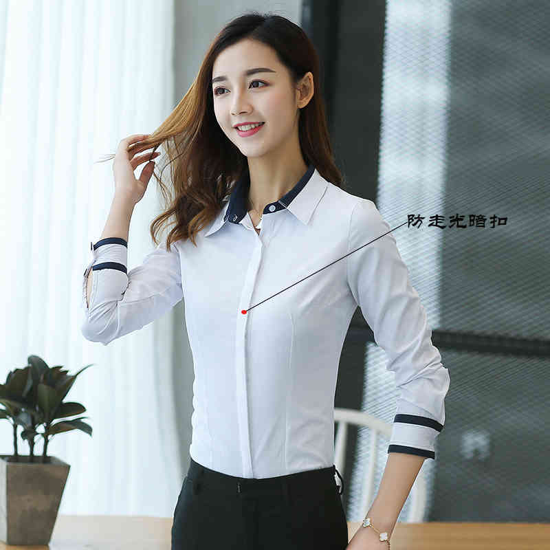 Fashion Blouses Womens Tops and Blouse Autumn Loose Blouse Women Long Sleeve Blouse White Woman Ladies Shirts Plus Size XXL 210324
