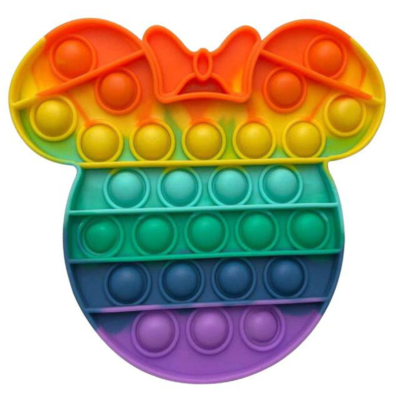 Rainbow colorful Fidget Toy Sensory Anxiety Stress Reliever Puzzle Squeeze Bubble Game for Children Adults Durable Silicone
Rainbow colorful Fidget Toy Sensory Anxiety Stress Reliever Puzzle Squeeze Bubble Game for Children Adults Durable Silicone