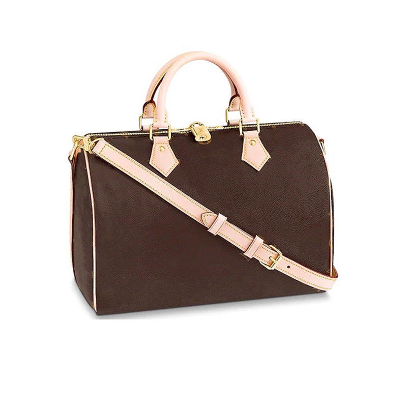 AAA Quality Shoulder Bag 25 30 SPEEDY Purse Boston Totes Designer Pillow Handbags Women Crossbody Messenger Bags high-capacity Classic design flower, Deep brown
AAA Quality Shoulder Bag 25 30 SPEEDY Purse Boston Totes Designer Pillow Handbags Women Crossbody Messenger Bags high-capacity Classic design flower, Deep brown