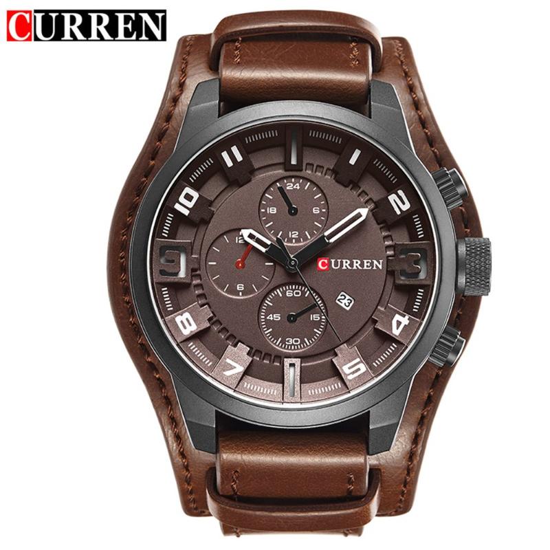 Multi-Function Men'S Casual Business Quartz Watch Leather Strap 30 Meters Water Resistant Wrist Monitor Wristwatches, Slivery;brown
Multi-Function Men'S Casual Business Quartz Watch Leather Strap 30 Meters Water Resistant Wrist Monitor Wristwatches, Slivery;brown