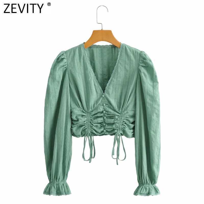 Zevity French Women V Neck Solid Short Smock Blouse Femme Lantern Sleeve Ruffles Casual Shirt Chic Slim Blusas Crop Tops LS9328 210603, Jixc ls9328w
Zevity French Women V Neck Solid Short Smock Blouse Femme Lantern Sleeve Ruffles Casual Shirt Chic Slim Blusas Crop Tops LS9328 210603, Jixc ls9328w