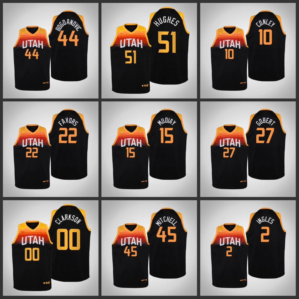 UtahJazzMen Donovan Mitchell Bojan Bogdanovic Elijah Hughes Derrick Favors Mike Conley Joe Ingles Black 2021 Season Jersey
UtahJazzMen Donovan Mitchell Bojan Bogdanovic Elijah Hughes Derrick Favors Mike Conley Joe Ingles Black 2021 Season Jersey