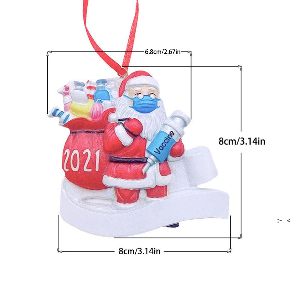 Christmas Decoration Quarantine Ornaments Santa Claus with Mask Decorate Xmas Tree Hanging Decorations OWD10232
Christmas Decoration Quarantine Ornaments Santa Claus with Mask Decorate Xmas Tree Hanging Decorations OWD10232