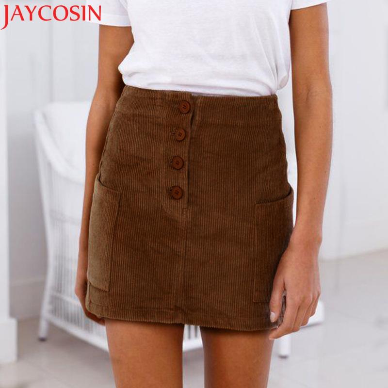 Skirts JAYCOSIN KLV Fashion Party Cocktail Summer Women Corduroy Pocket Skirt High Waist Women40, Brown
Skirts JAYCOSIN KLV Fashion Party Cocktail Summer Women Corduroy Pocket Skirt High Waist Women40, Brown