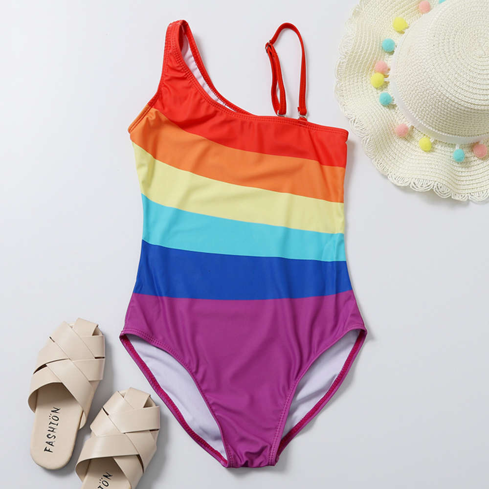 Children's suit Children's women's one piece children's Rainbow swimsuit rainbow baby, Black
Children's suit Children's women's one piece children's Rainbow swimsuit rainbow baby, Black
