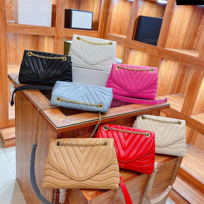 New Wave Women Designer Bag Smooth Leather Chain Bag Cross Body Designers Womens Handbags Purses M58552, Color 01
New Wave Women Designer Bag Smooth Leather Chain Bag Cross Body Designers Womens Handbags Purses M58552, Color 01