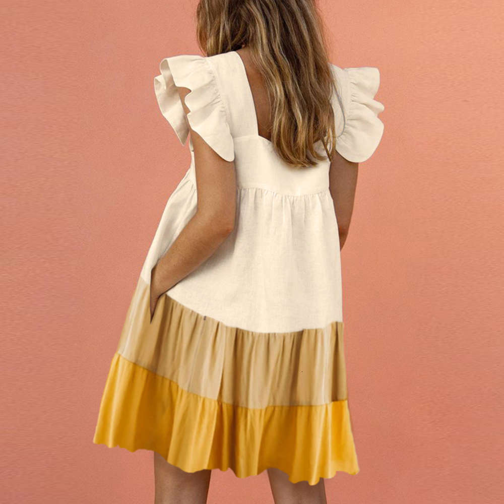 dresses sets Elegant Dot Print Summer Casual Women Back Short Mouwen Party Dress Vintage Sexy V-neck A-line Beach Jurk Vestidos 3XL, Black 
dresses sets Elegant Dot Print Summer Casual Women Back Short Mouwen Party Dress Vintage Sexy V-neck A-line Beach Jurk Vestidos 3XL, Black