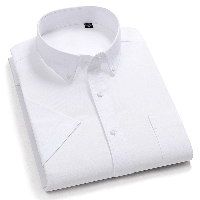 Summer Short Sleeve Cotton Men Shirt Regular Fit Button Collar Anti-Wrinkle Comfortable striped shirts for men Casual overshirt 210721, D199
Summer Short Sleeve Cotton Men Shirt Regular Fit Button Collar Anti-Wrinkle Comfortable striped shirts for men Casual overshirt 210721, D199