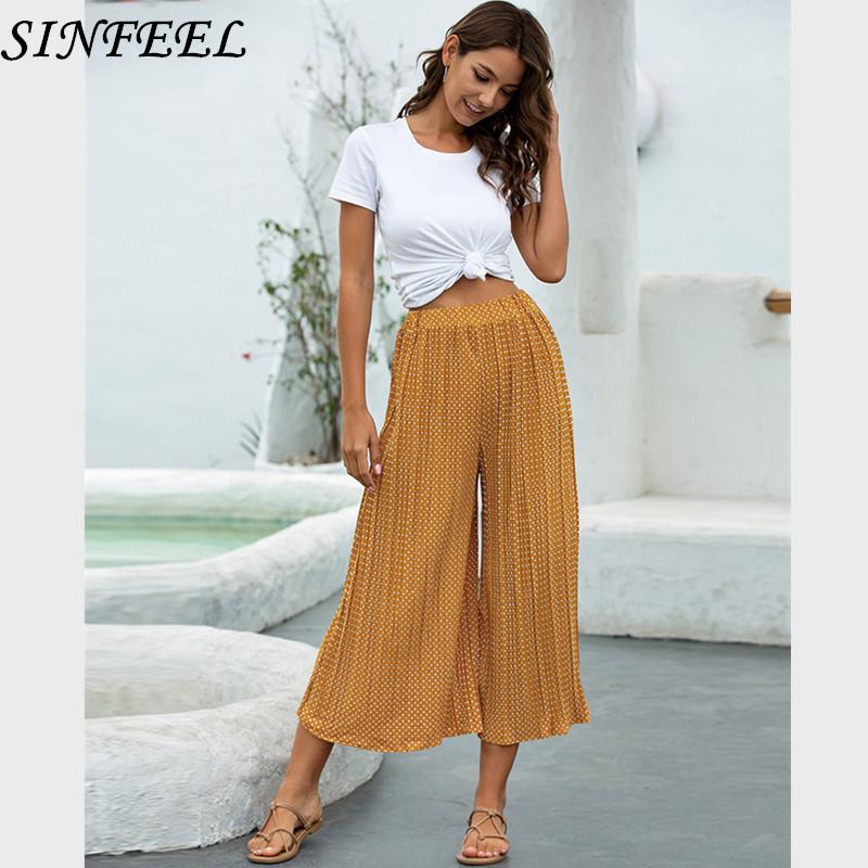 Women' Pants & Capris -2xl Vintage Polk Dot Elastic Waist Women High Plus Size Wide Leg Casual Female Korean Trousers, Black
Women' Pants & Capris -2xl Vintage Polk Dot Elastic Waist Women High Plus Size Wide Leg Casual Female Korean Trousers, Black
